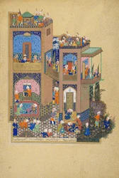 Onbekend, Iran, 16e Eeuw - Pagina uit de Shahnama